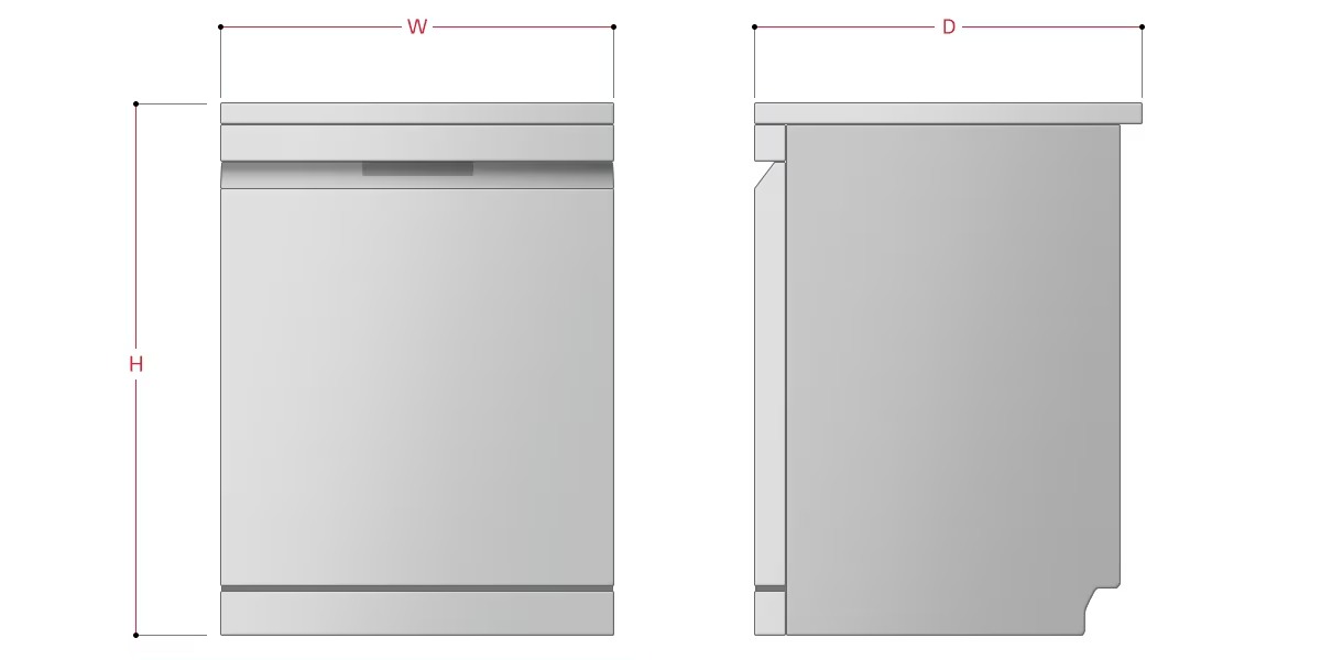Máy rửa bát LG TrueSteam LDT14SVA4 - 14 bát Châu Âu
